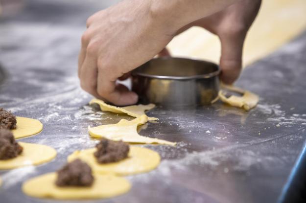 Raviole de Joue de Boeuf à la Truffe