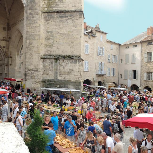 Marché de Villefranche de Rouergue